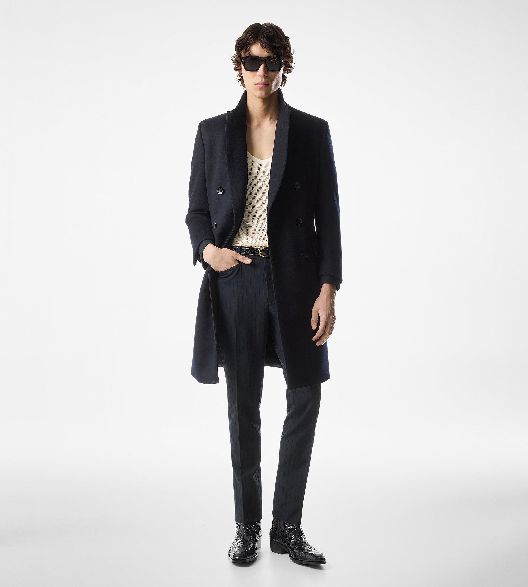 WOOL CASHMERE LIGHT TAILORED COAT