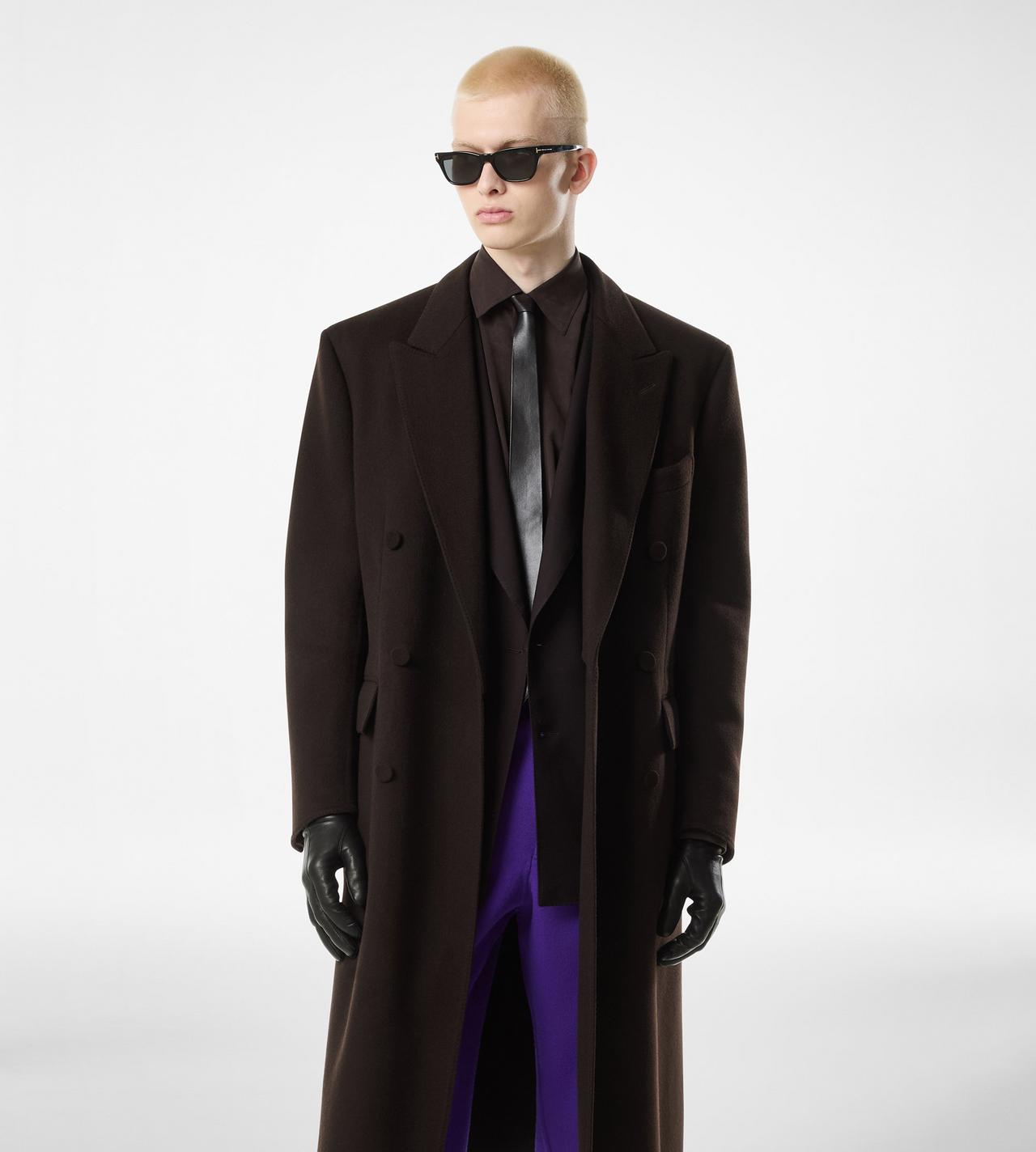 CASHMERE DOUBLE SPLITTABLE COAT image number 1