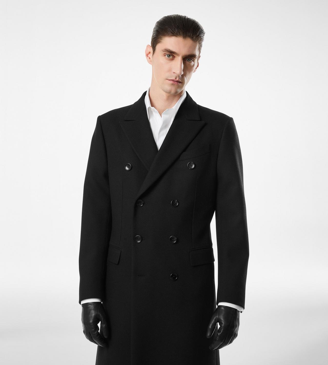 MILITARY SERGE COAT image number 4
