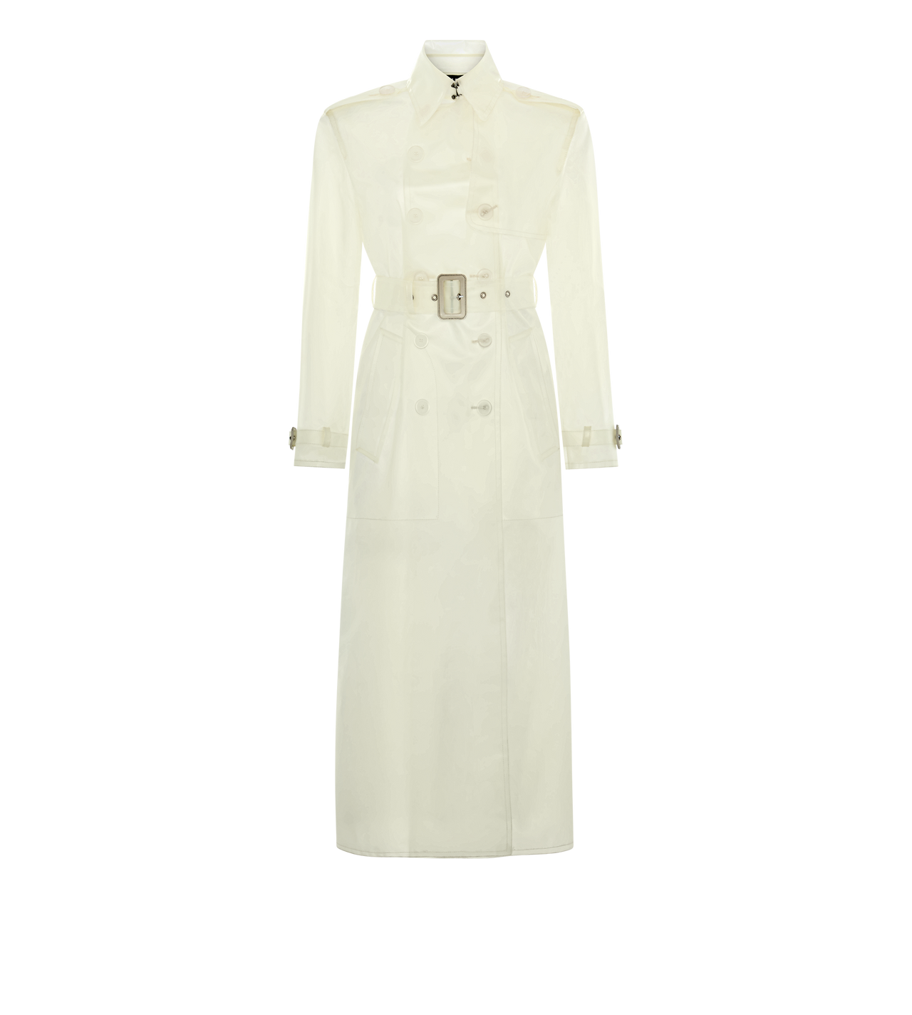 TECHNICAL MATERIAL TRENCH COAT image number 0