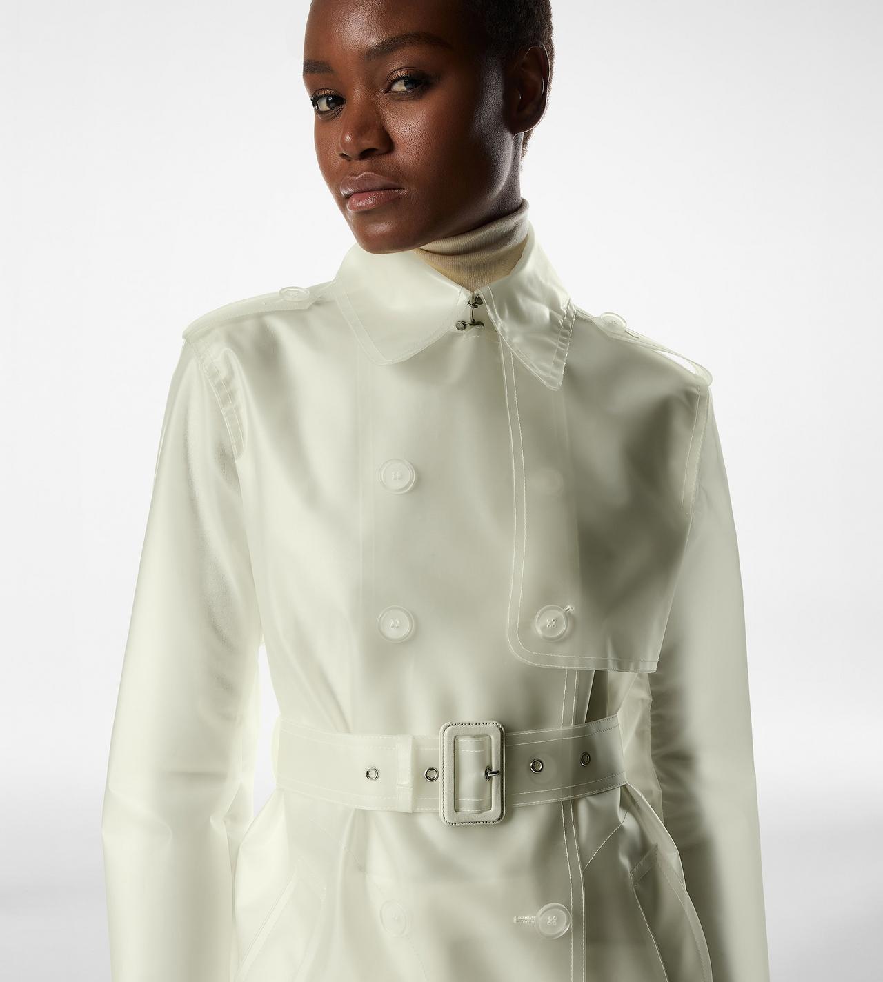 TECHNICAL MATERIAL TRENCH COAT image number 1