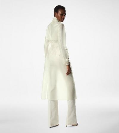 TECHNICAL MATERIAL TRENCH COAT image number 3