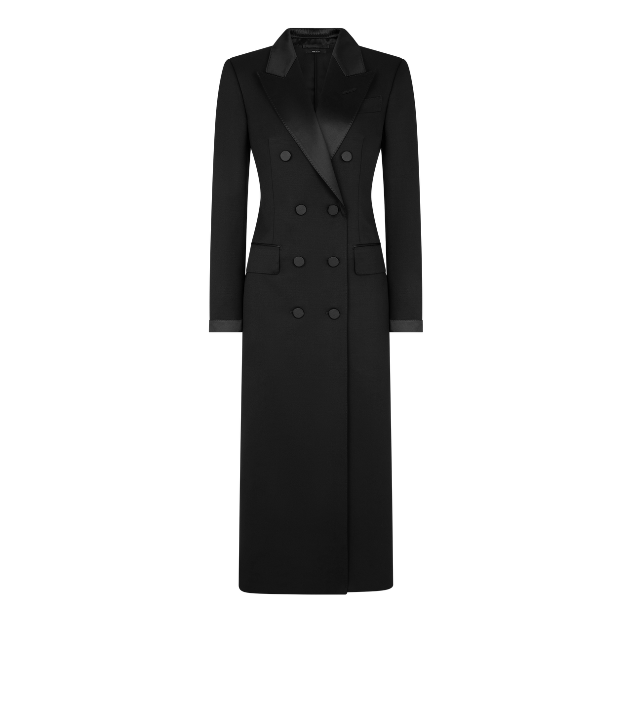 DOUBLE BREASTED EVENING COAT image number 0
