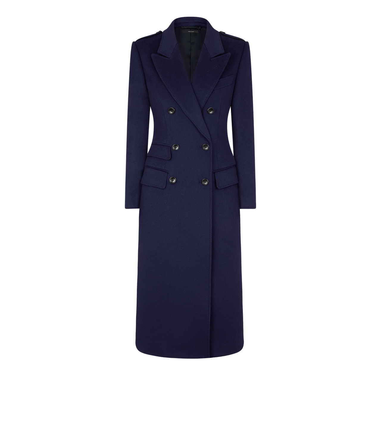 DOUBLE BREASTED CASHMERE COAT image number 0