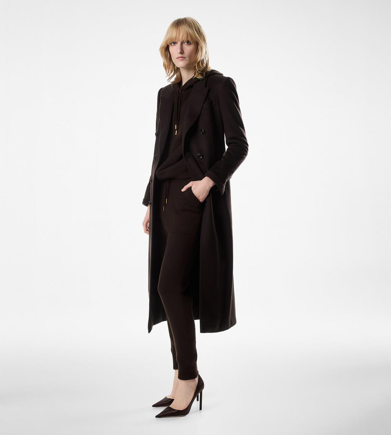 DOUBLE BREASTED CASHMERE COAT image number 1