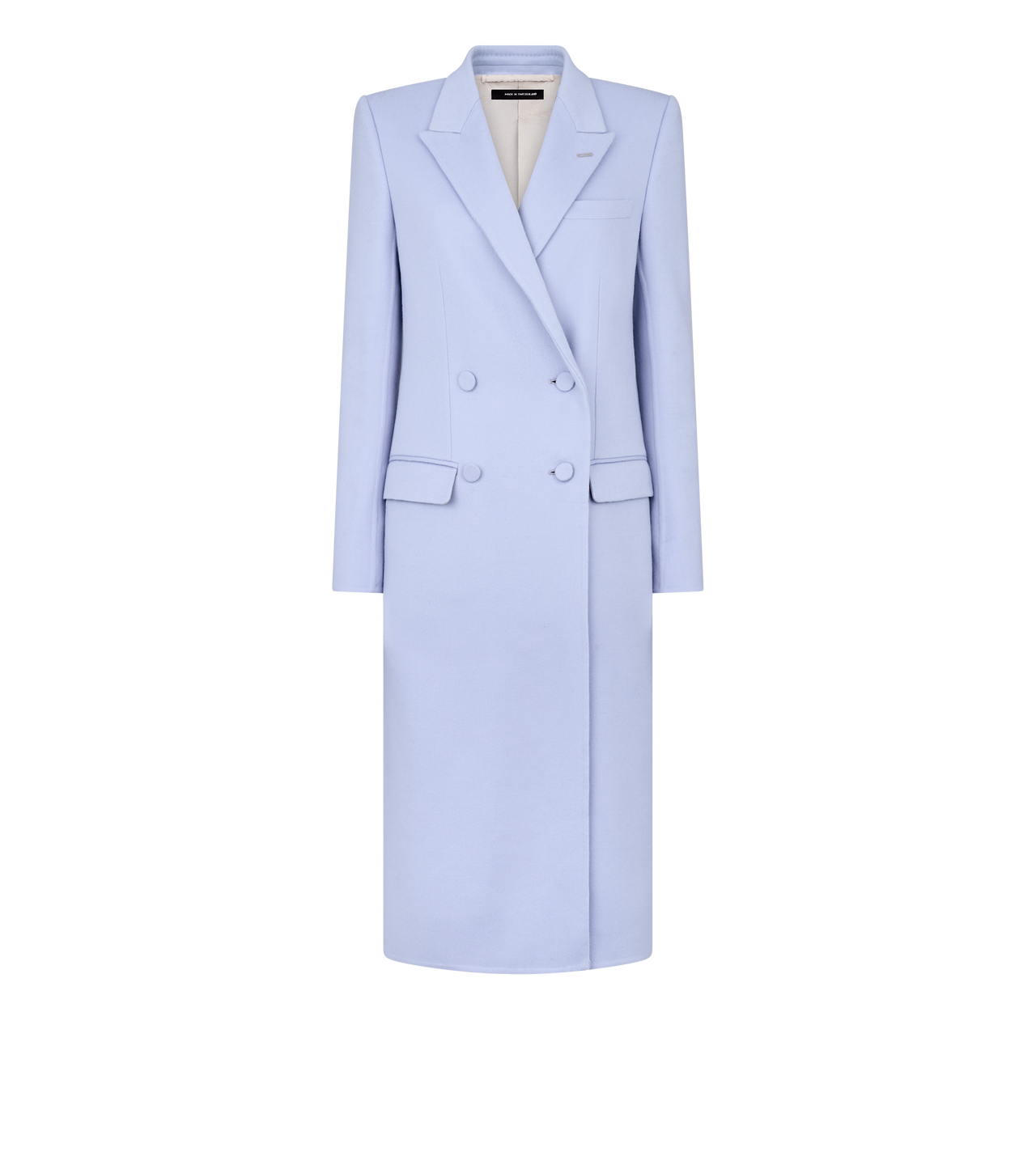 DOUBLE FACE LIGHT WOOL DOUBLE BREASTED COAT image number 0