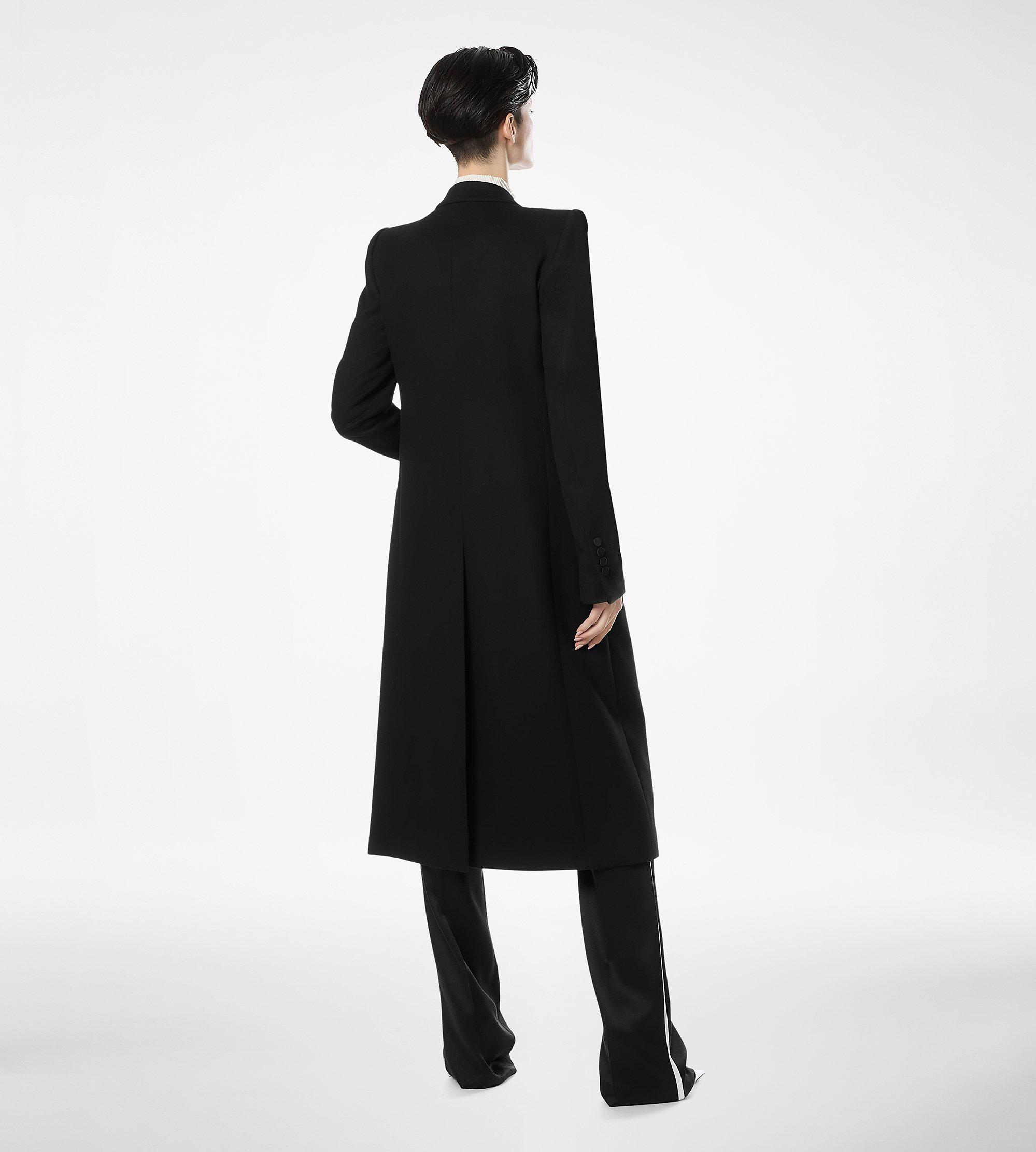 DOUBLE FACE LIGHT WOOL SINGLE BREASTED EVENING COAT | TOM FORD Fashion
