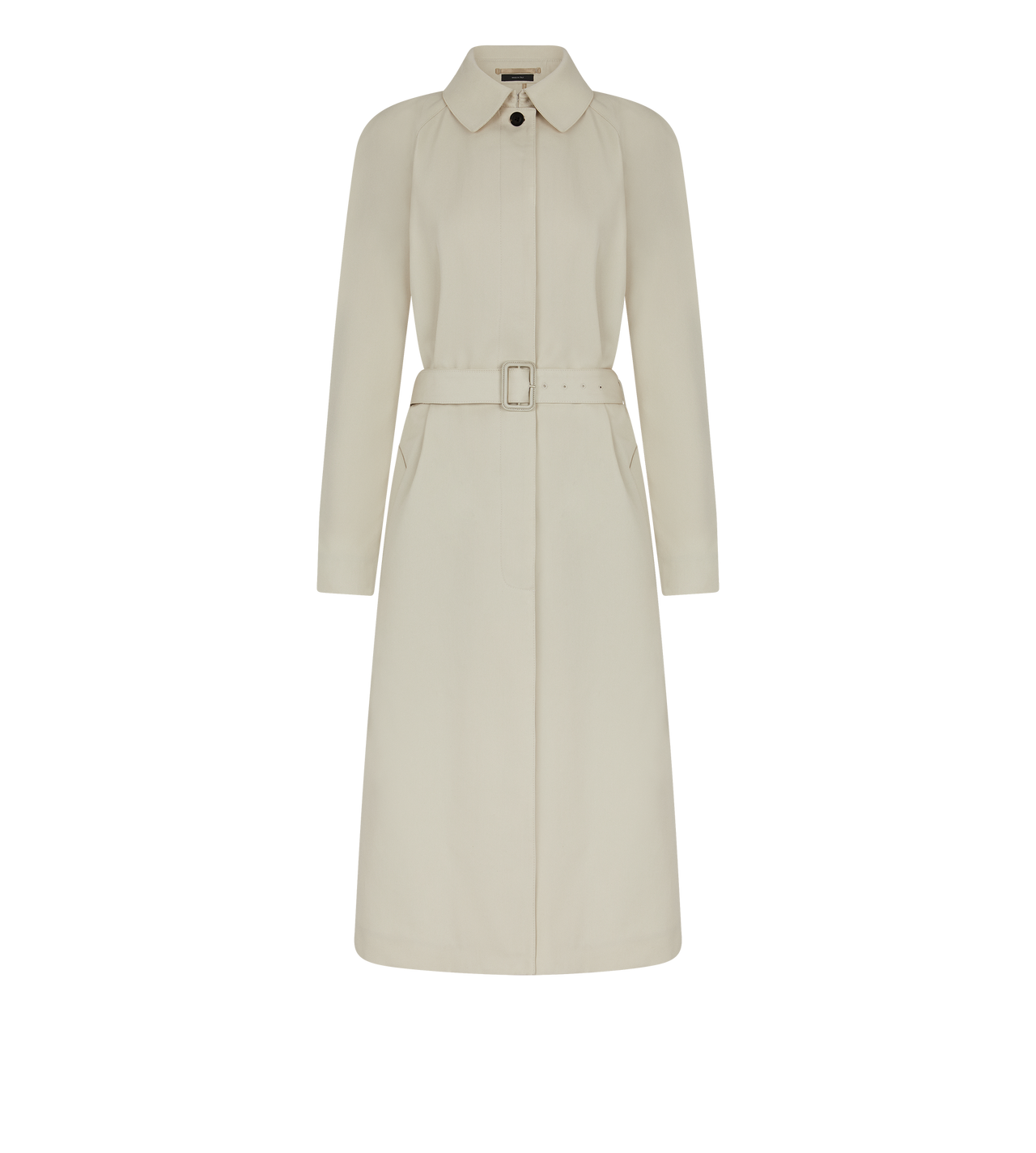 COTTON SILK GABARDINE TRENCH COAT image number 0