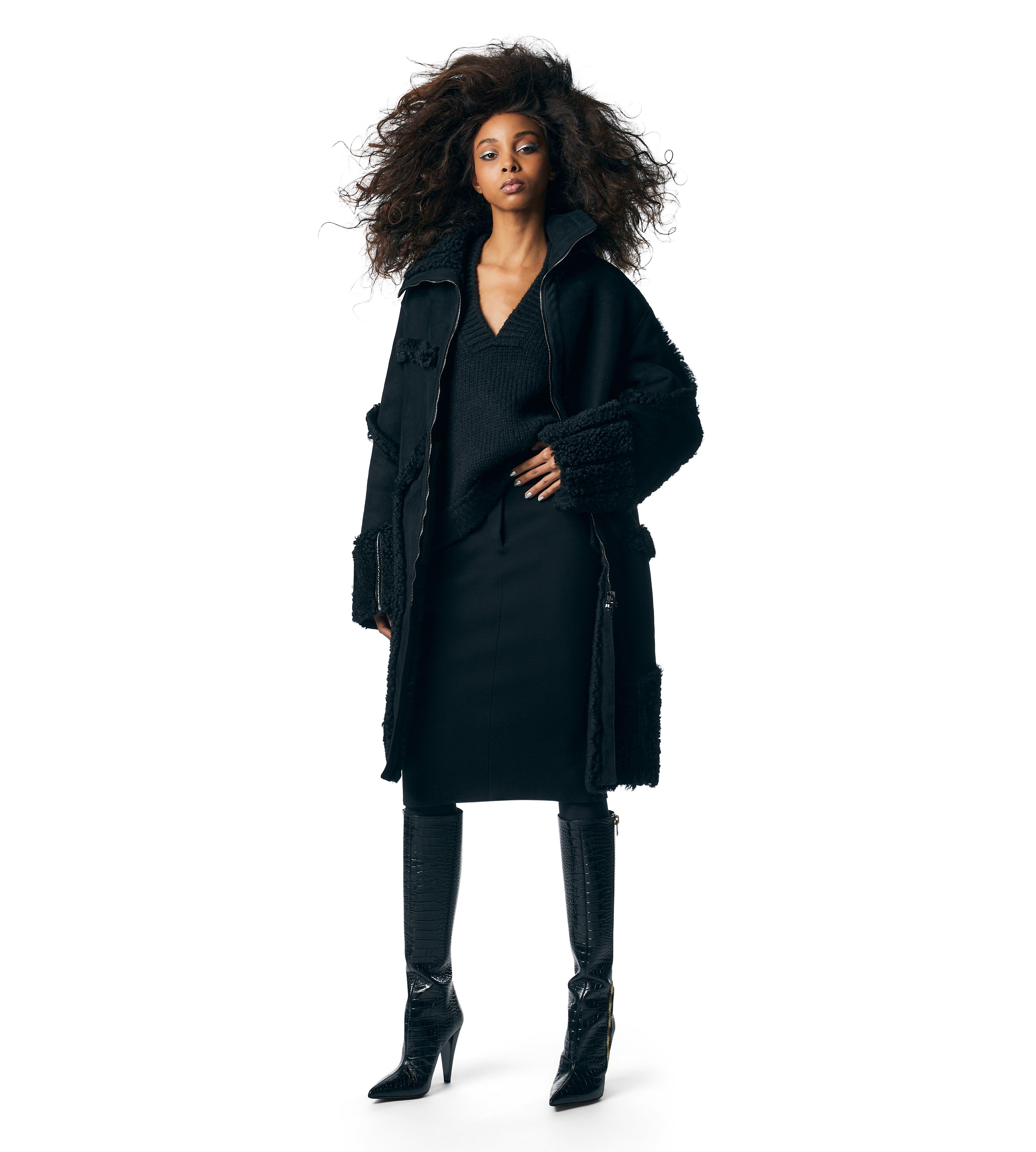 Tom ford shearling coat sale