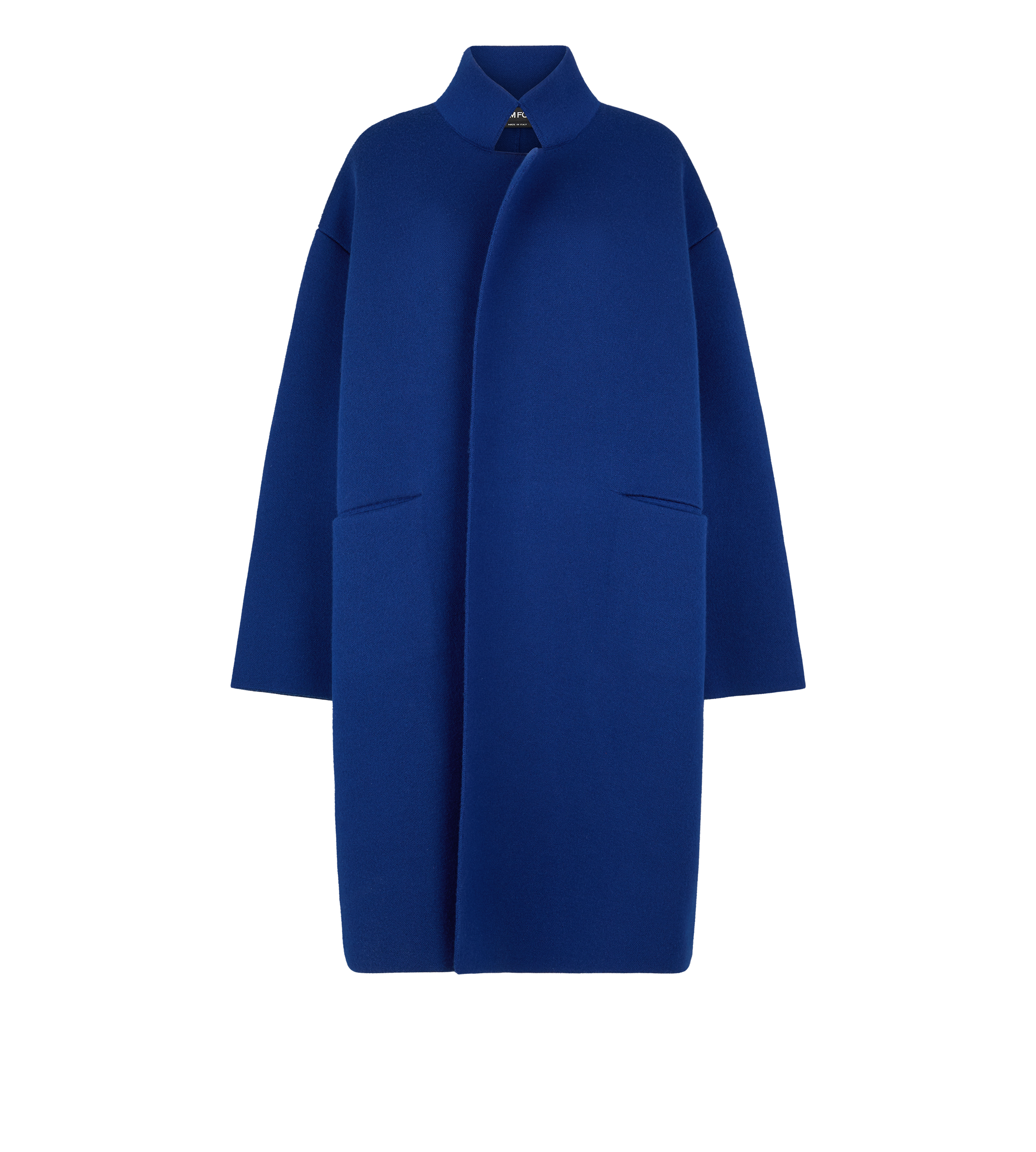 SCULPTURAL SINGLE BREASTED OPERA COAT