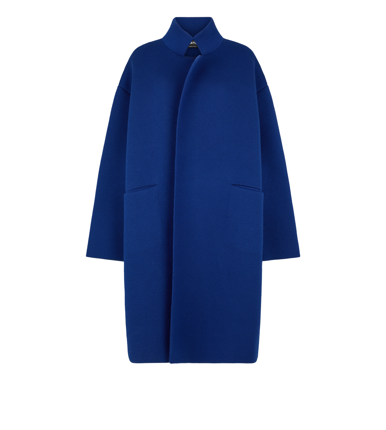 SCULPTURAL SINGLE BREASTED OPERA COAT image number 0