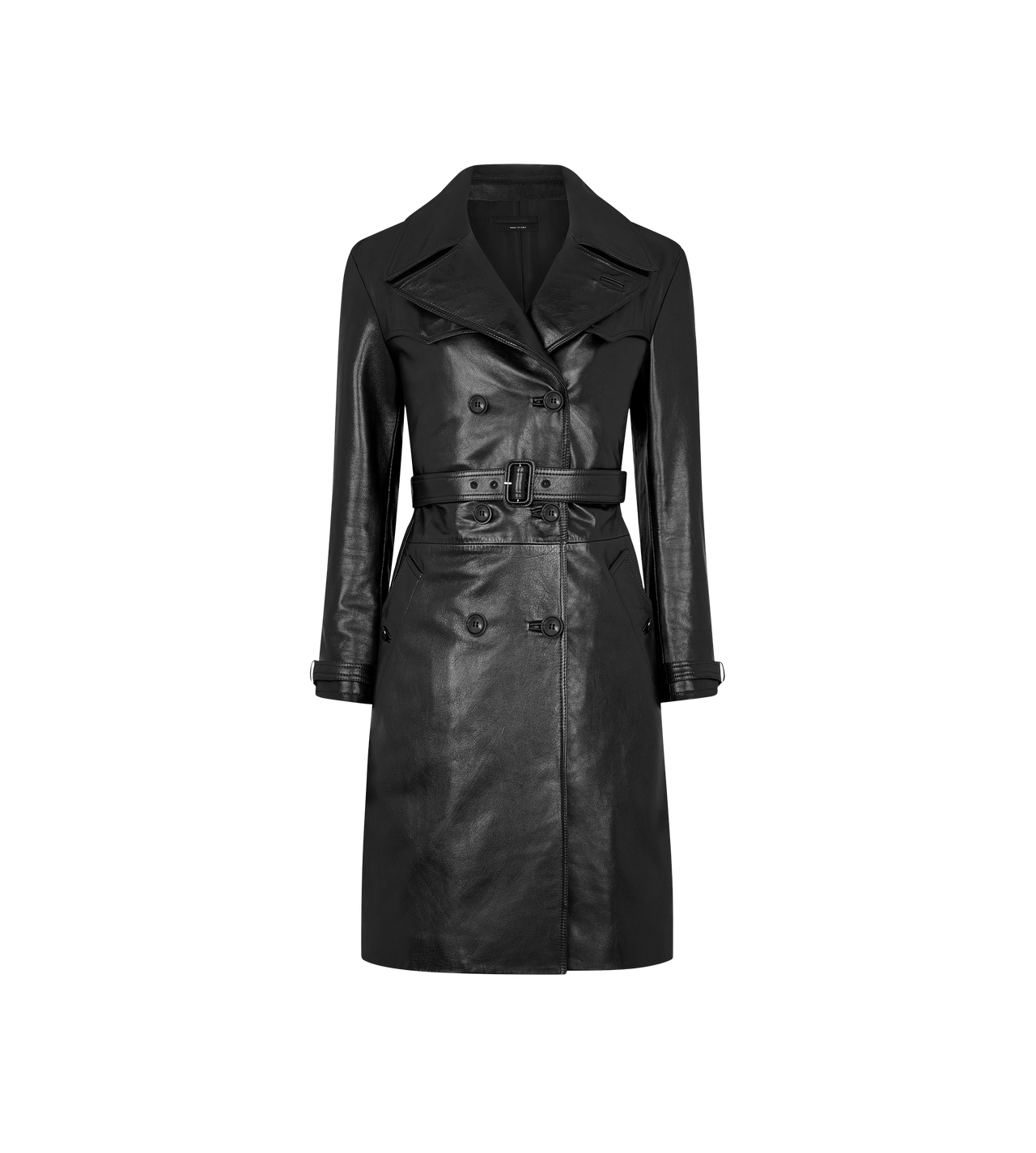 SHINY GOAT PLONGE' DOUBLE BREASTED TRENCH COAT | Tom Ford SHINY GOAT PLONGE' DOUBLE BREASTED TRENCH COAT | Tom Ford