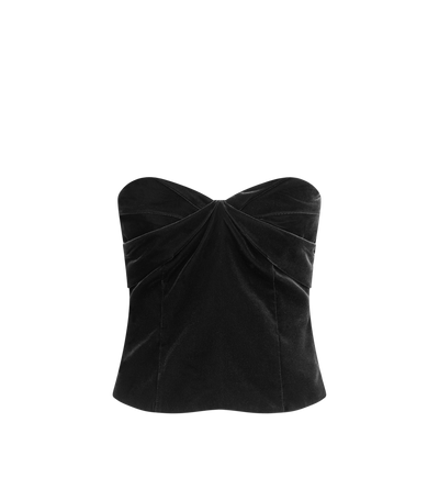 STRAPLESS CORSET TOP