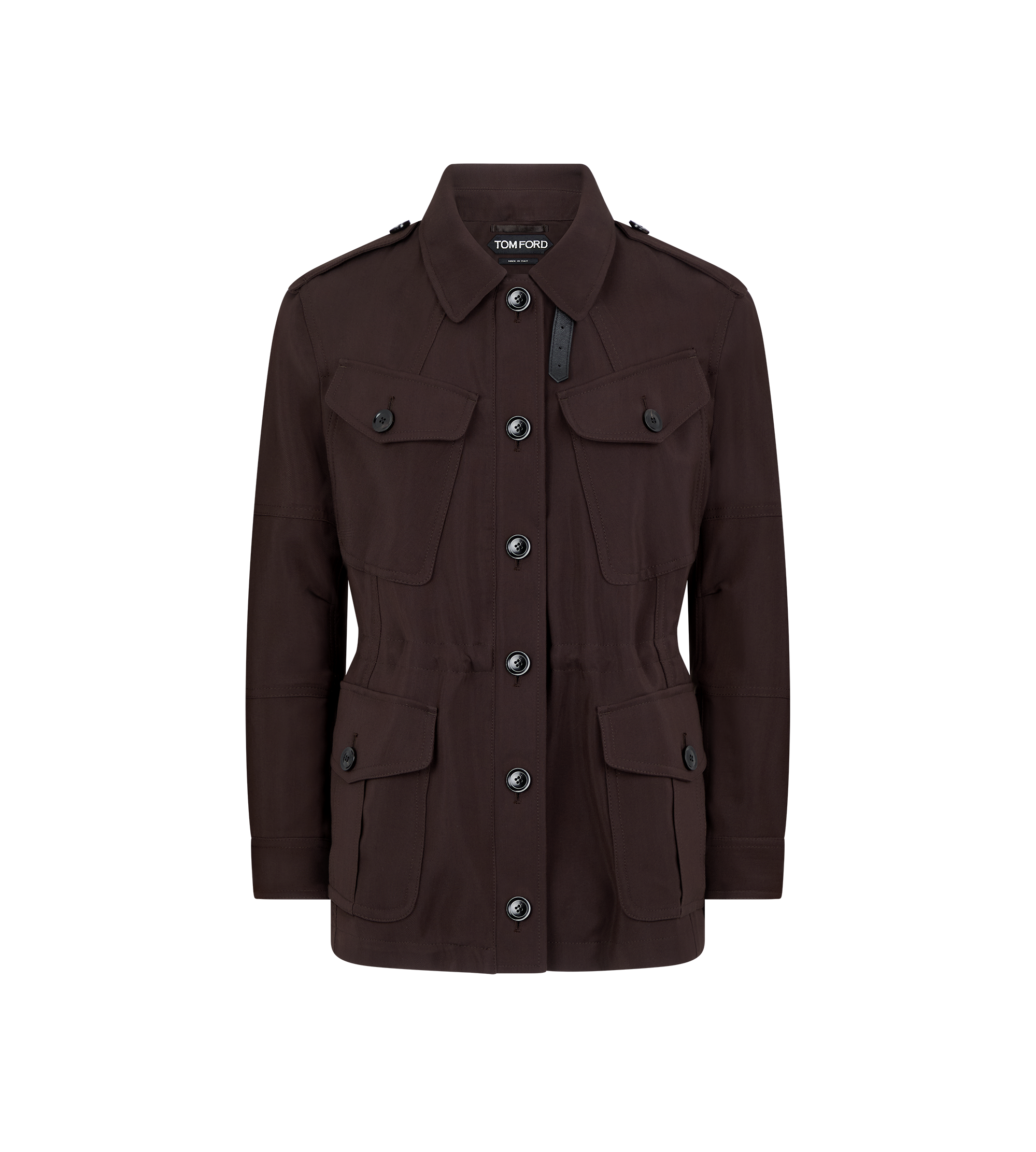 WOOL BLEND FIELD JACKET
