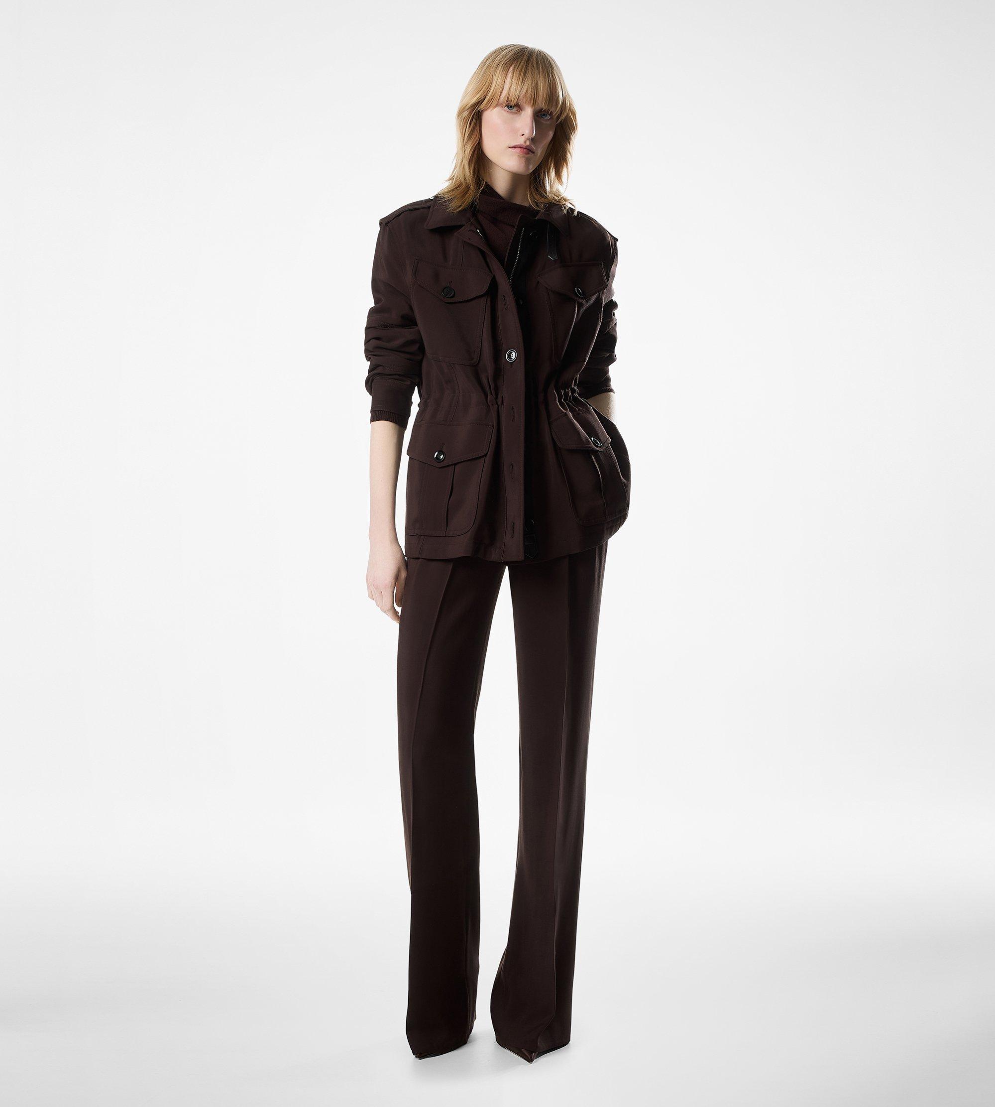 WOOL BLEND FIELD JACKET