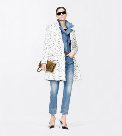 TOM FORD DENIM DENIM STONEWASHED DENIM BIKER JACKET WITH T-TRIM