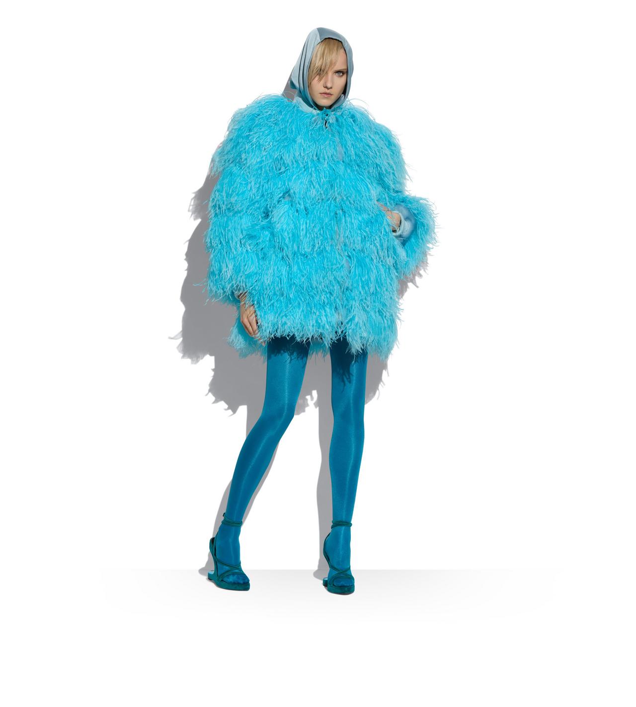 FEATHERS PUFFY COAT image number 1