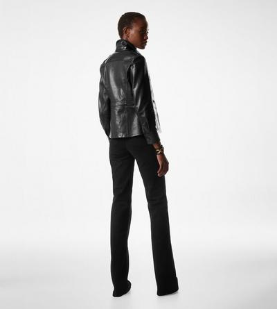 LEATHER FIELD JACKET image number 3