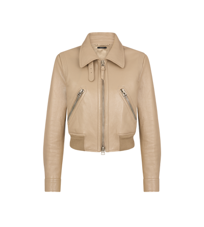 GRAIN LUX GOAT LEATHER BLOUSON