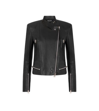 STEAM FINISHED NAPPA RACER JACKET image number 0
