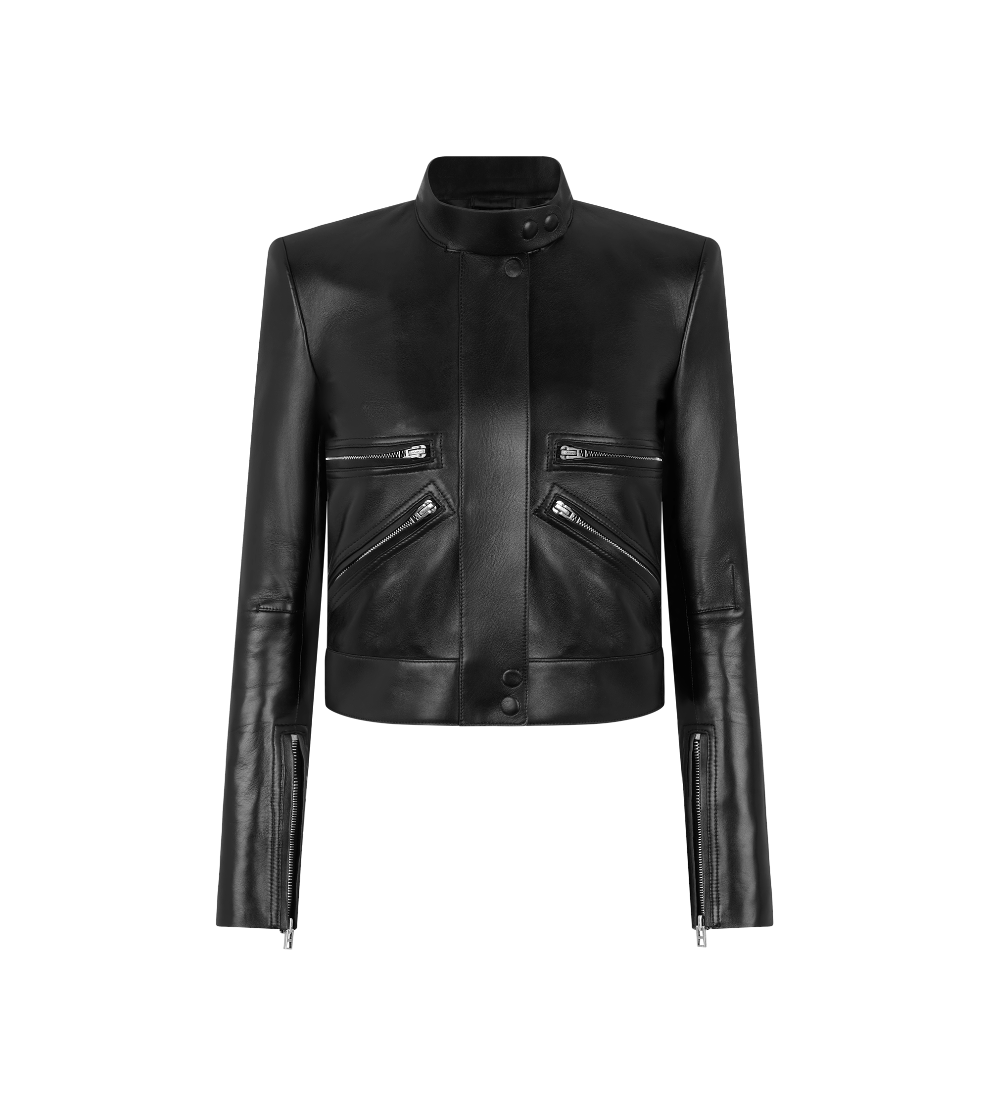 NAPPA LEATHER RACER JACKET