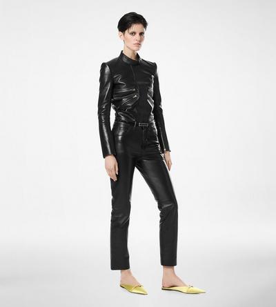 NAPPA LEATHER RACER JACKET image number 2