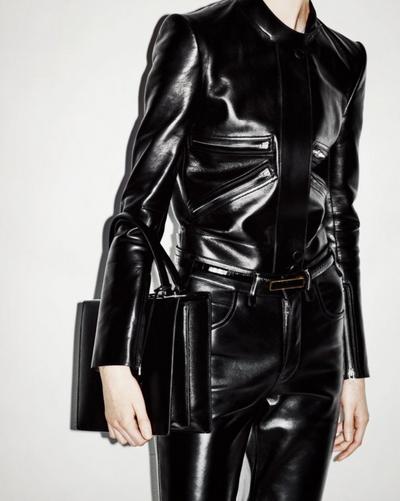 NAPPA LEATHER RACER JACKET image number 4