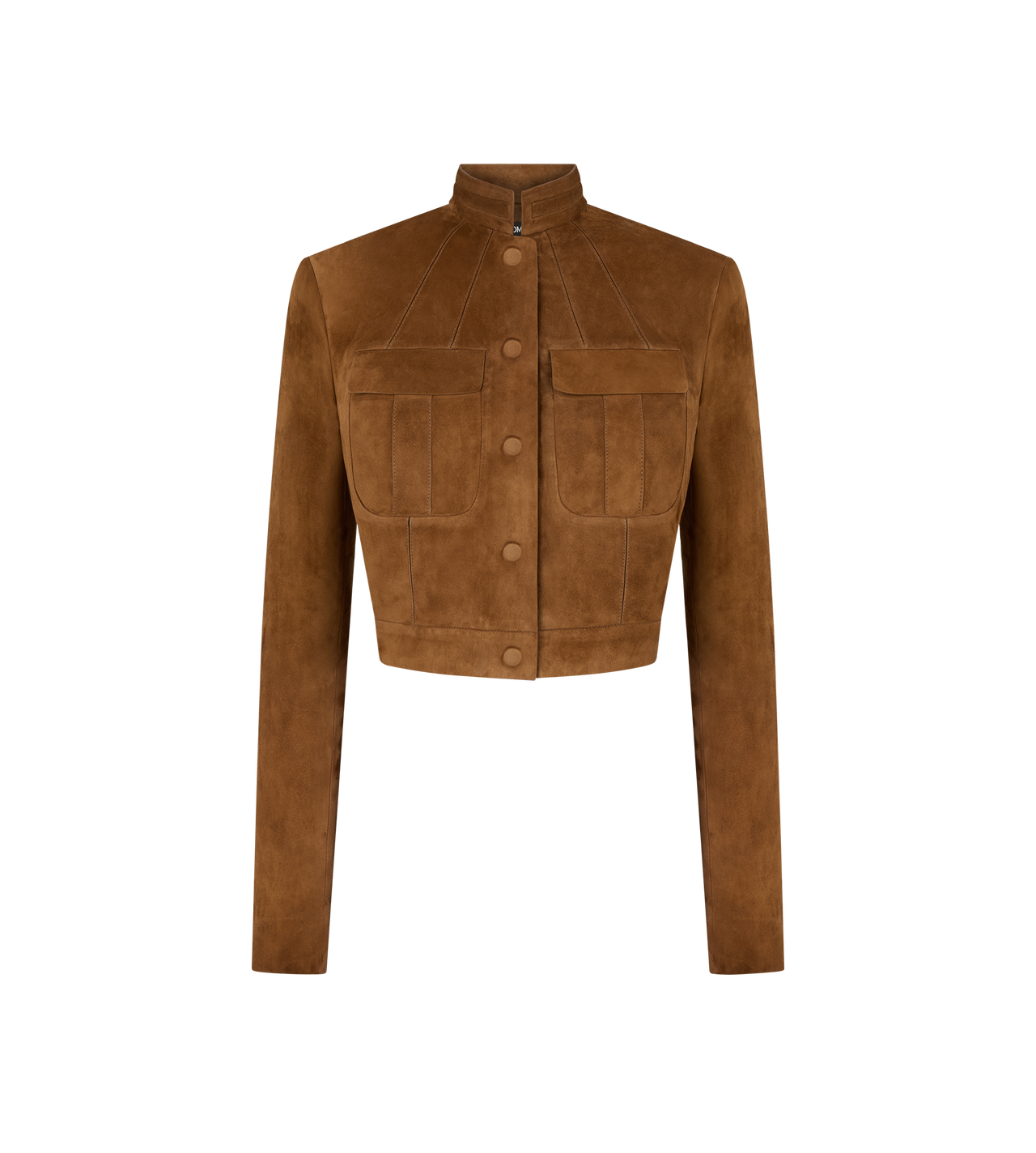 FULL GRAIN LAMB SUEDE OFFICER JACKET image number 0