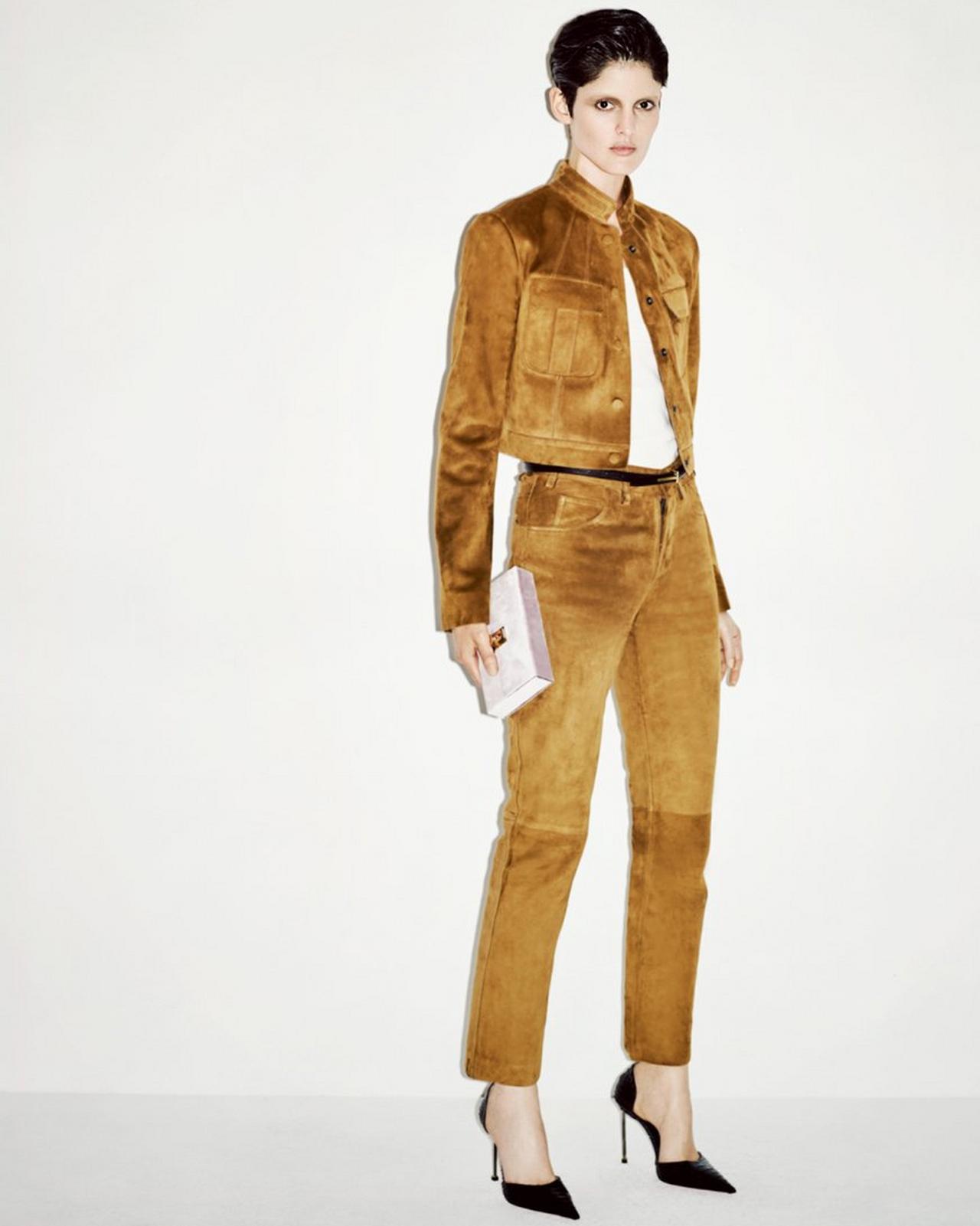 FULL GRAIN LAMB SUEDE OFFICER JACKET image number 5