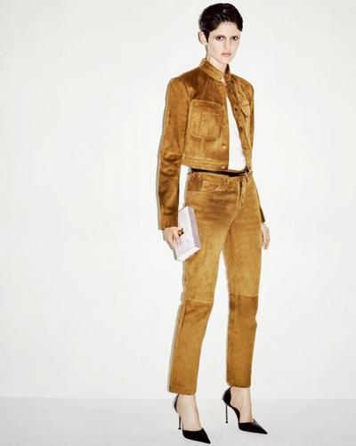 FULL GRAIN LAMB SUEDE OFFICER JACKET image number 5