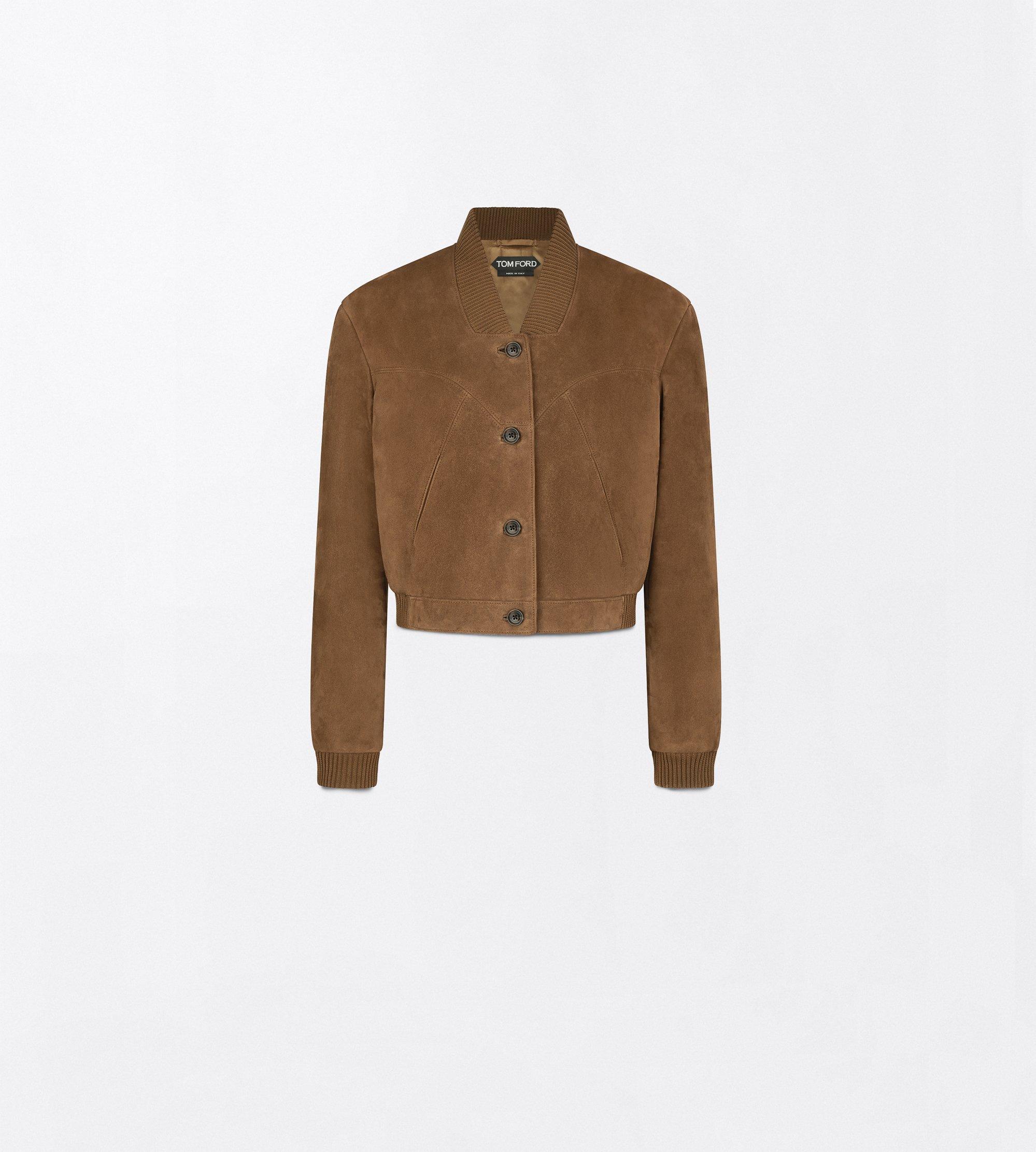 VELVET SUEDE RELAXED JACKET