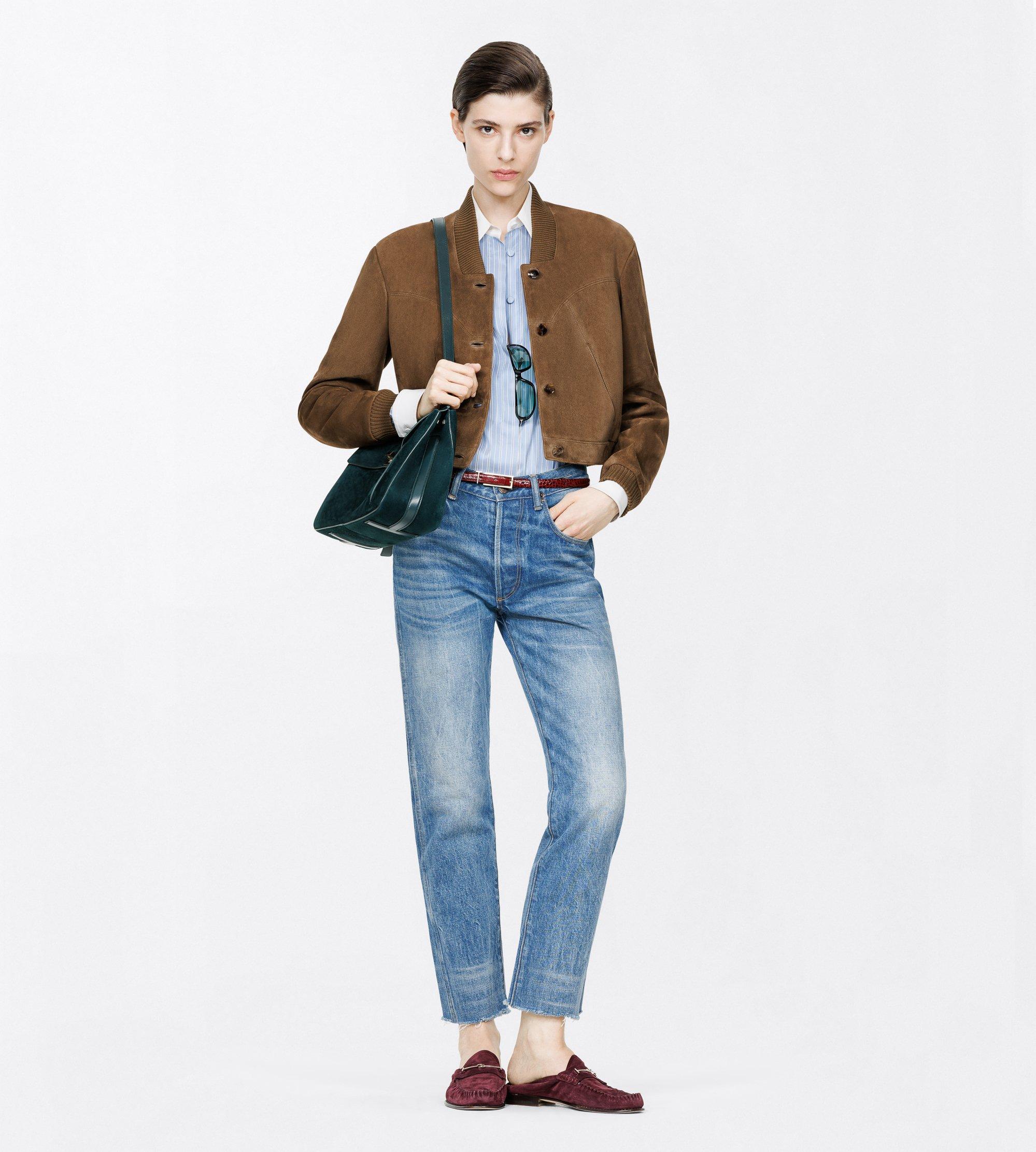 VELVET SUEDE RELAXED JACKET