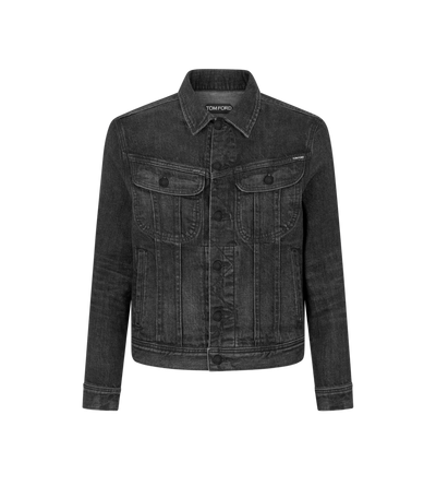 d/him Black Denim Tracker Jacket 48 ブラック ダブルスタンダードクロージングヒム d/him Black Denim Tracker