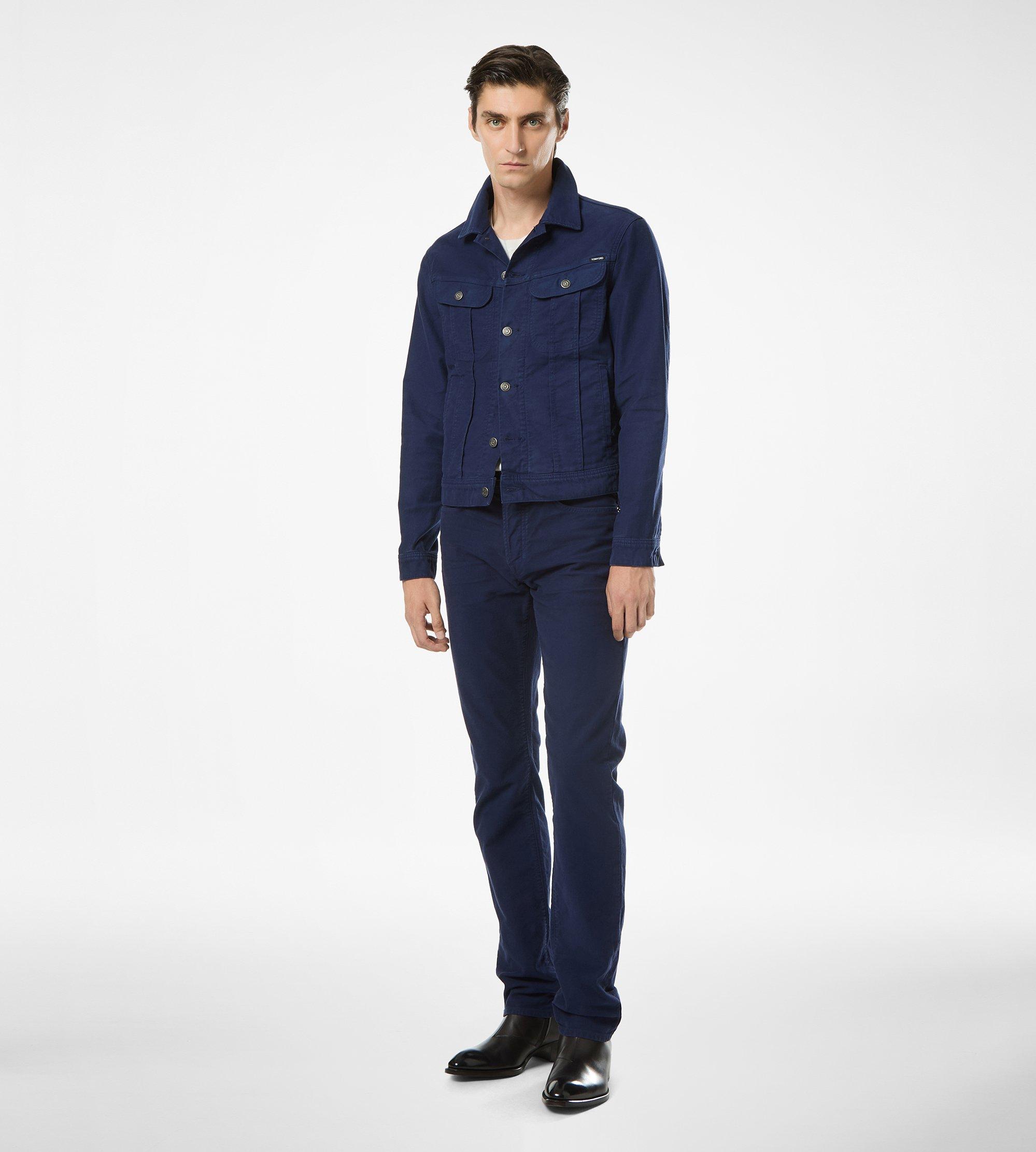 MOLESKIN DENIM ICON JACKET | TOM FORD Fashion