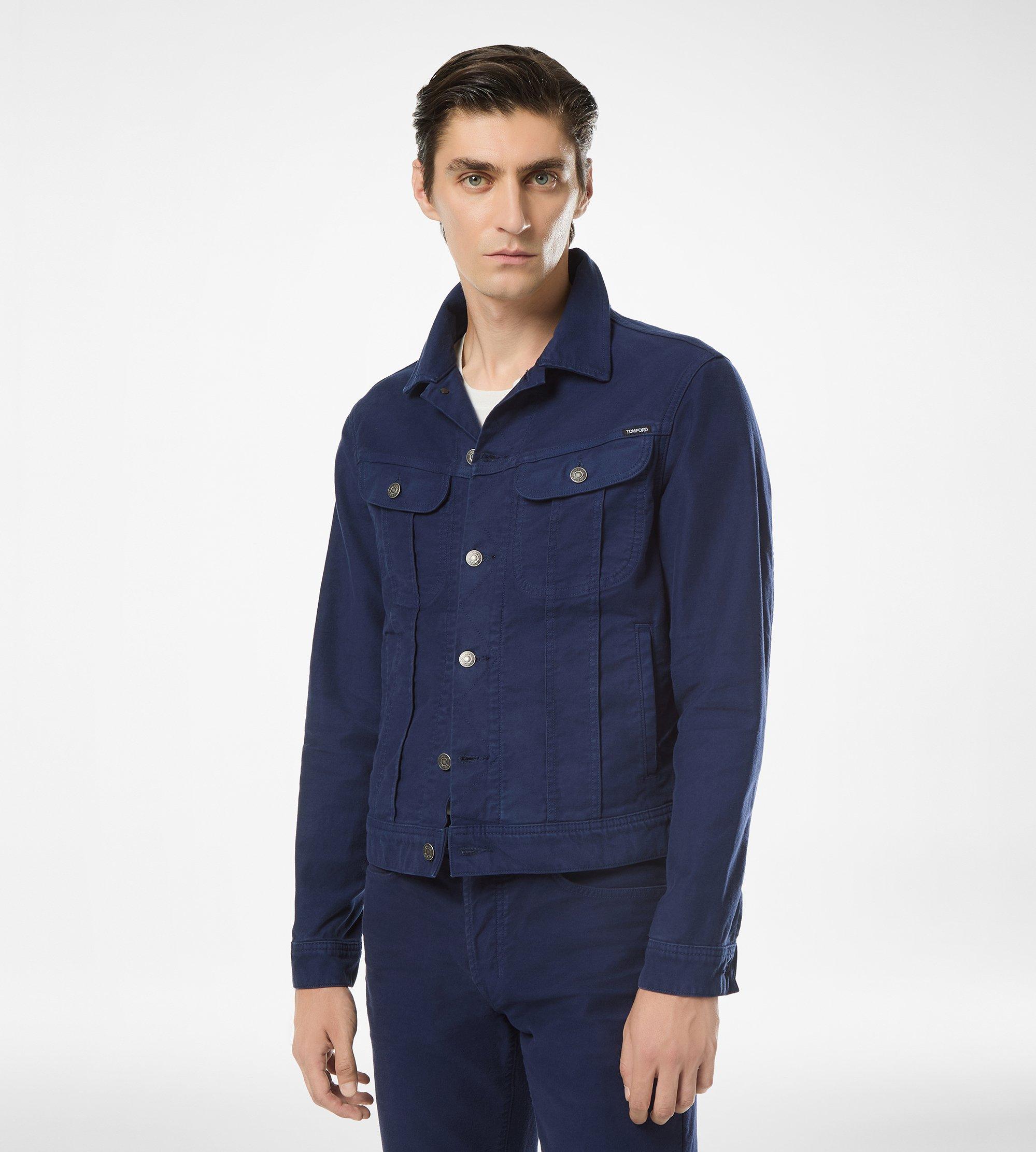 MOLESKIN DENIM ICON JACKET | TOM FORD Fashion