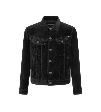 VELVET ICON DENIM JACKET image number 0