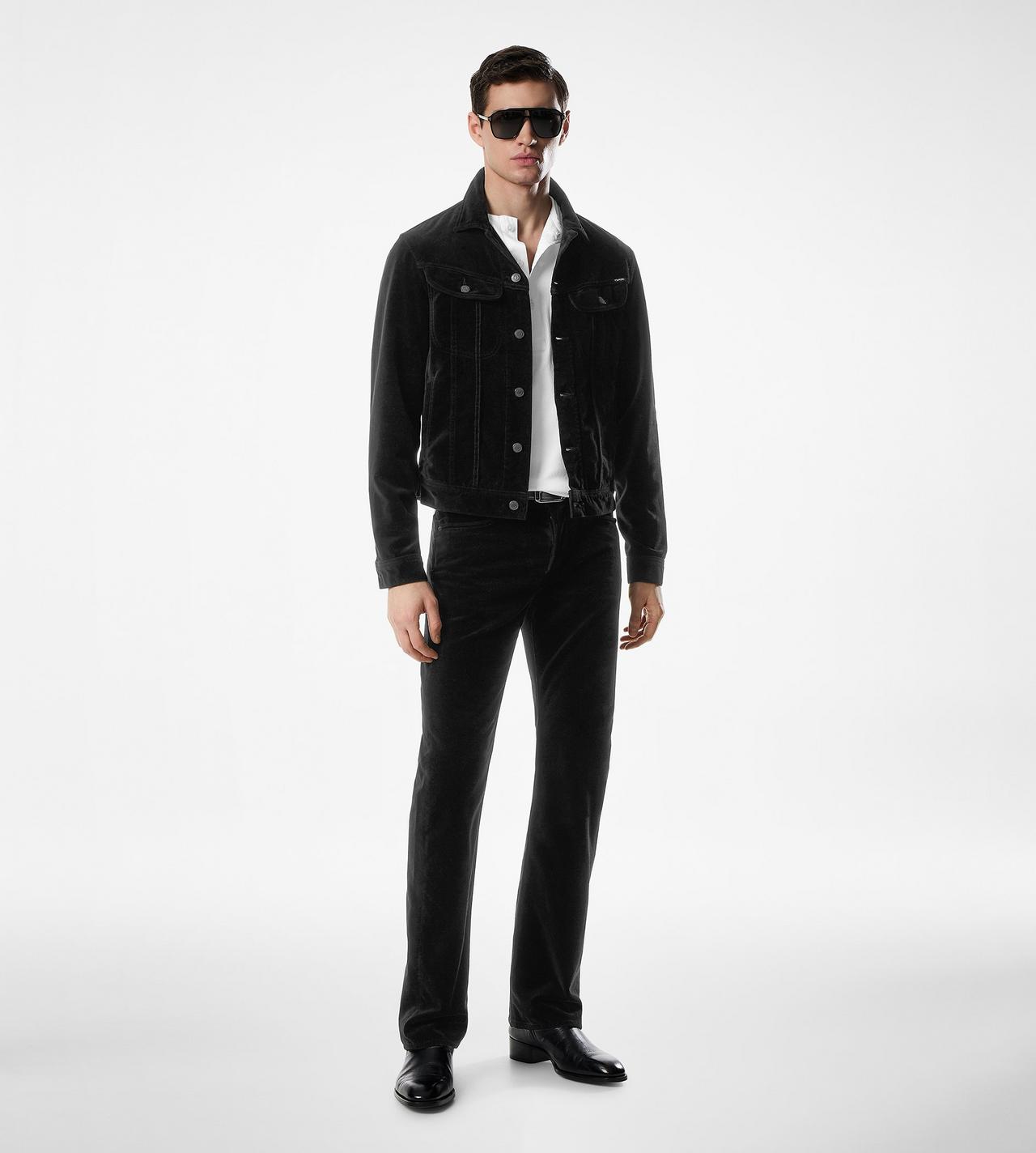 VELVET ICON DENIM JACKET image number 1