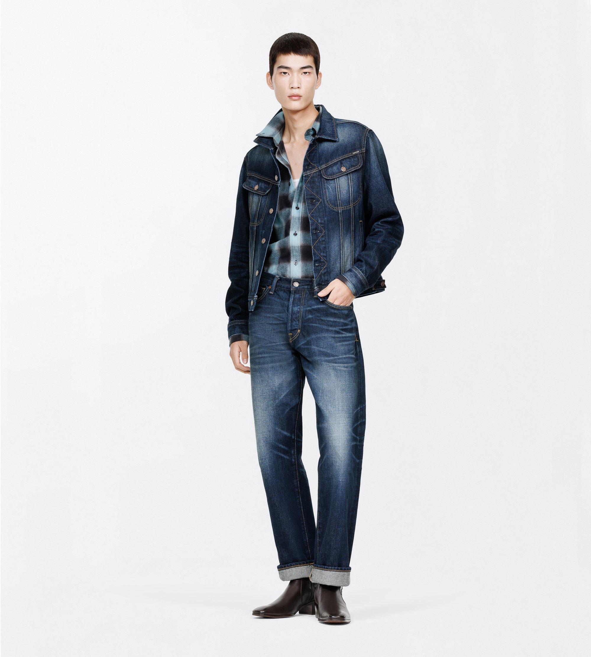 VESTE EN JEAN INDIGO ICON