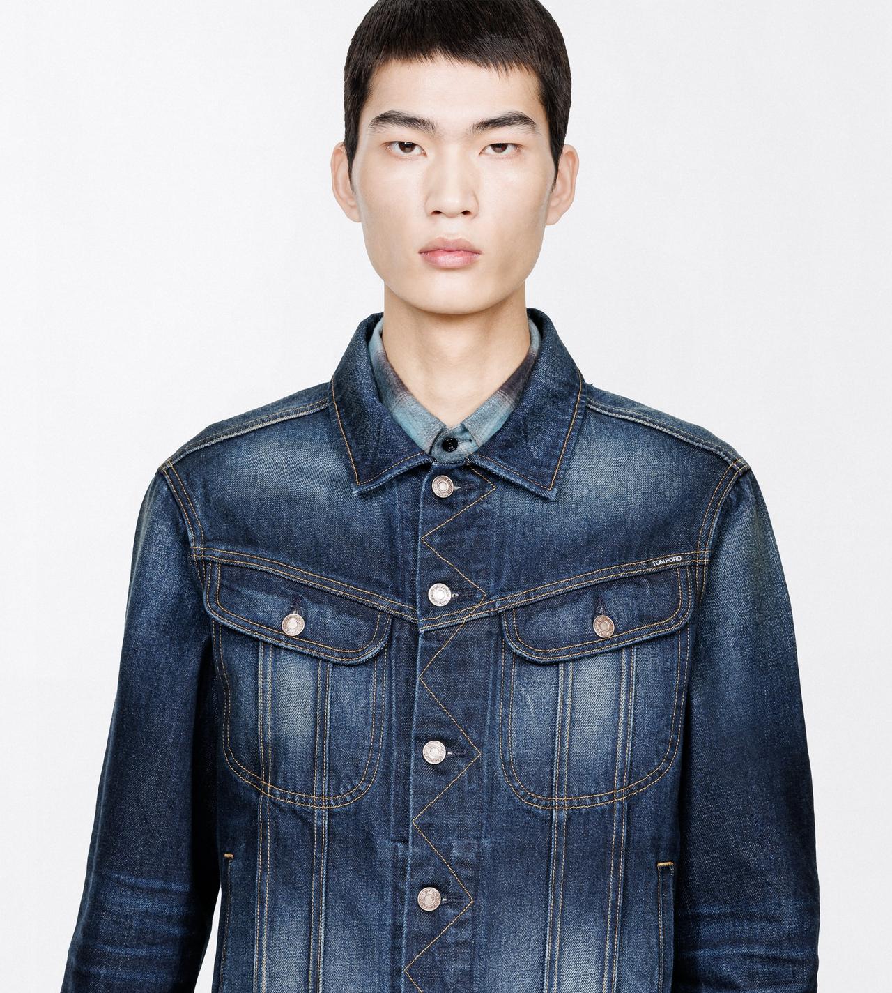 TOM FORD DENIM INDIGO VESTE EN JEAN INDIGO ICON