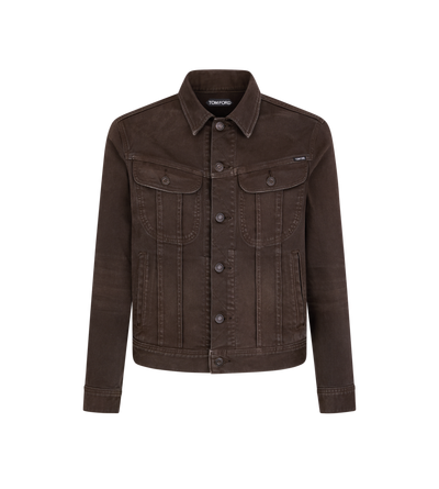 WESTERN CORD ICON DENIM JACKET image number 0