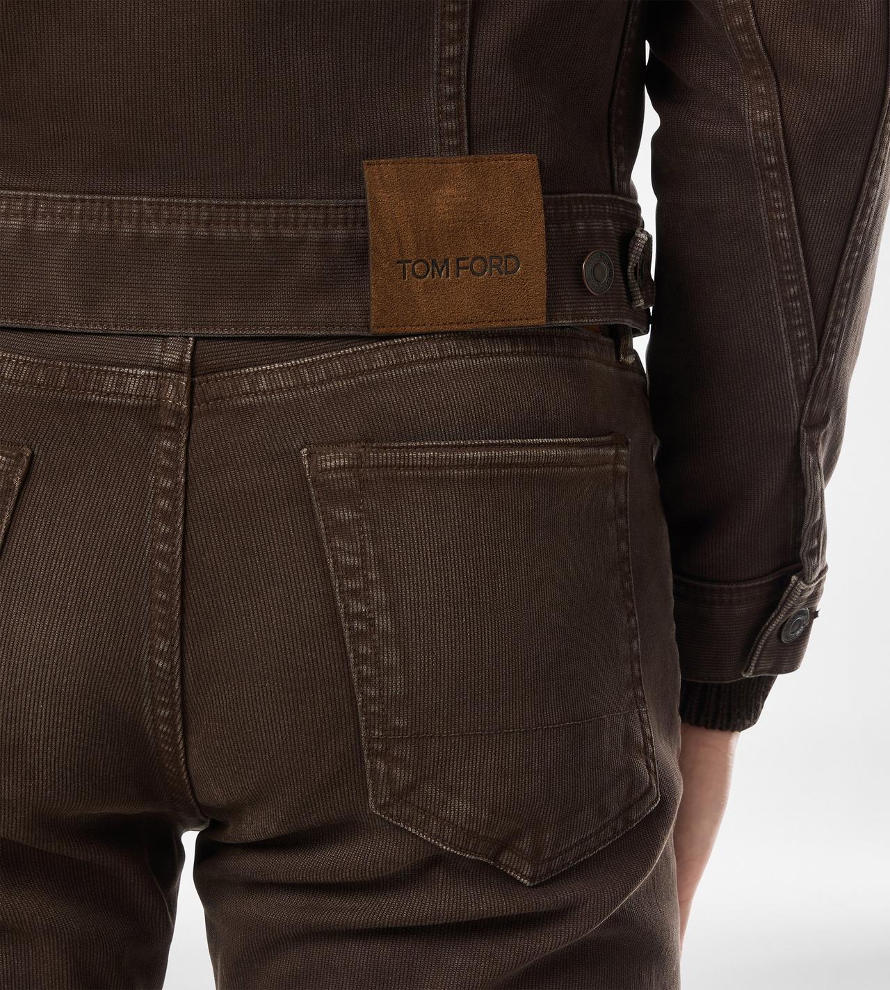 WESTERN CORD ICON DENIM JACKET image number 1