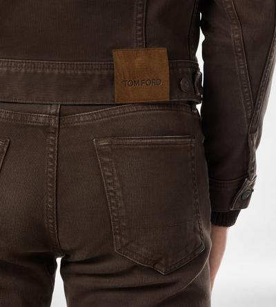 WESTERN CORD ICON DENIM JACKET image number 1