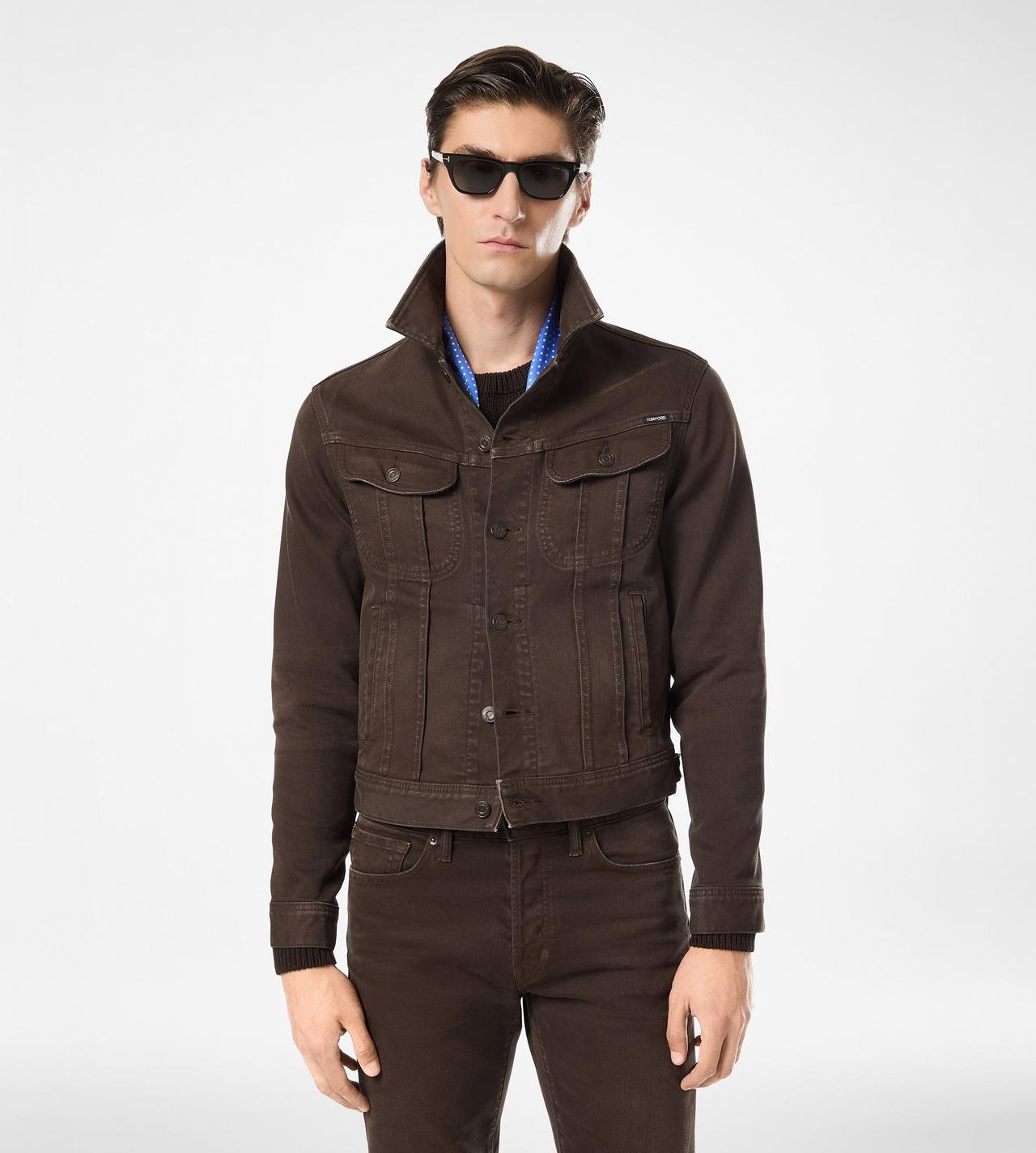 WESTERN CORD ICON DENIM JACKET image number 3