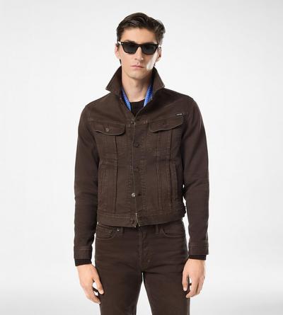 WESTERN CORD ICON DENIM JACKET image number 3