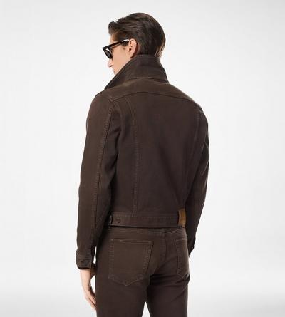 WESTERN CORD ICON DENIM JACKET image number 4