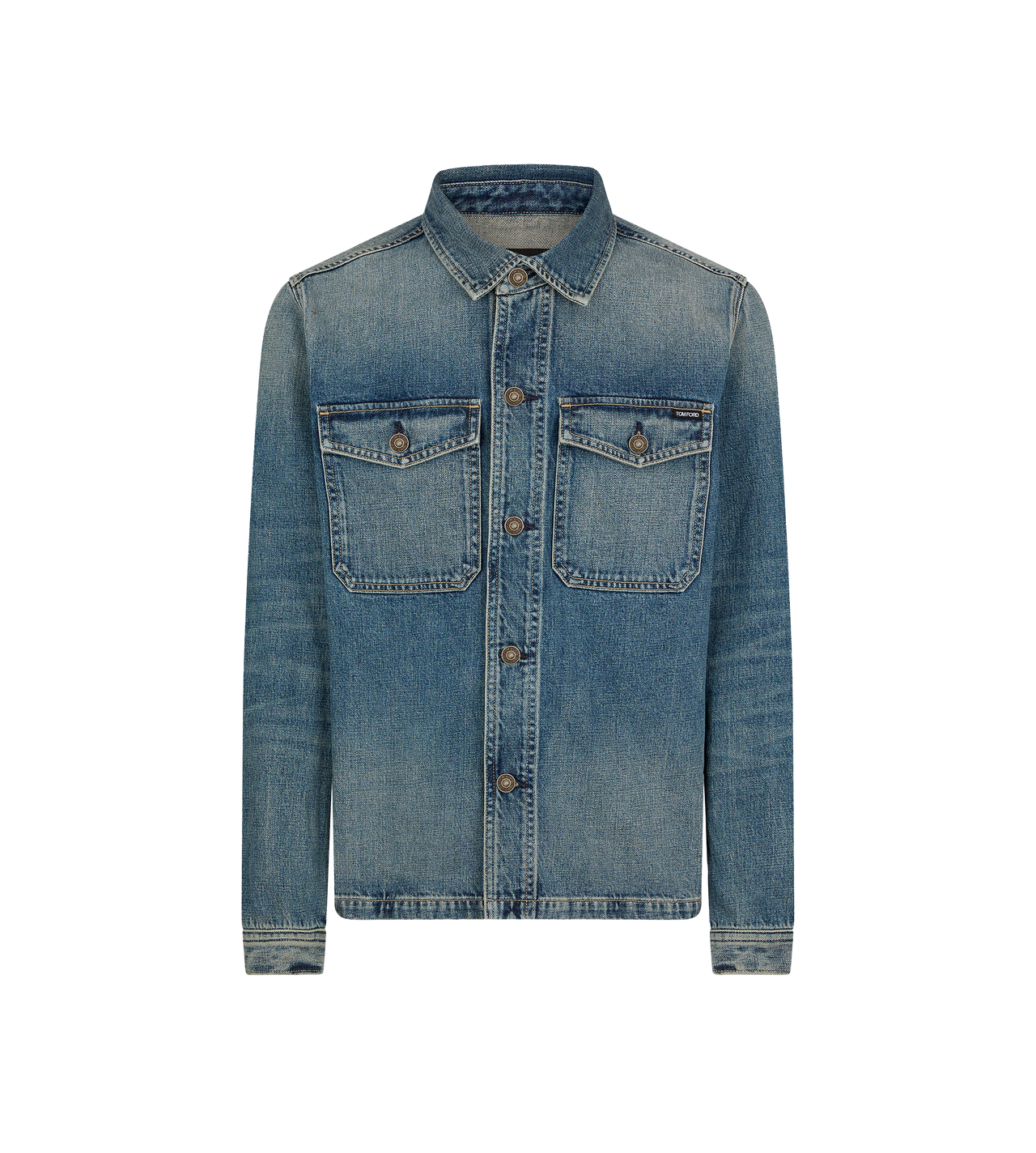 DENIM SHIRT JACKET image number 0