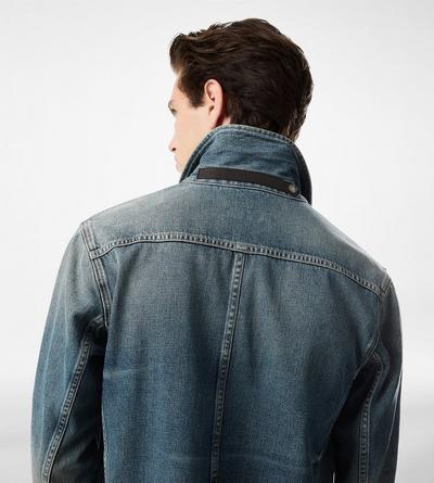 DENIM SHIRT JACKET image number 1