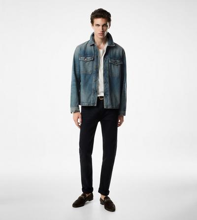 DENIM SHIRT JACKET image number 2