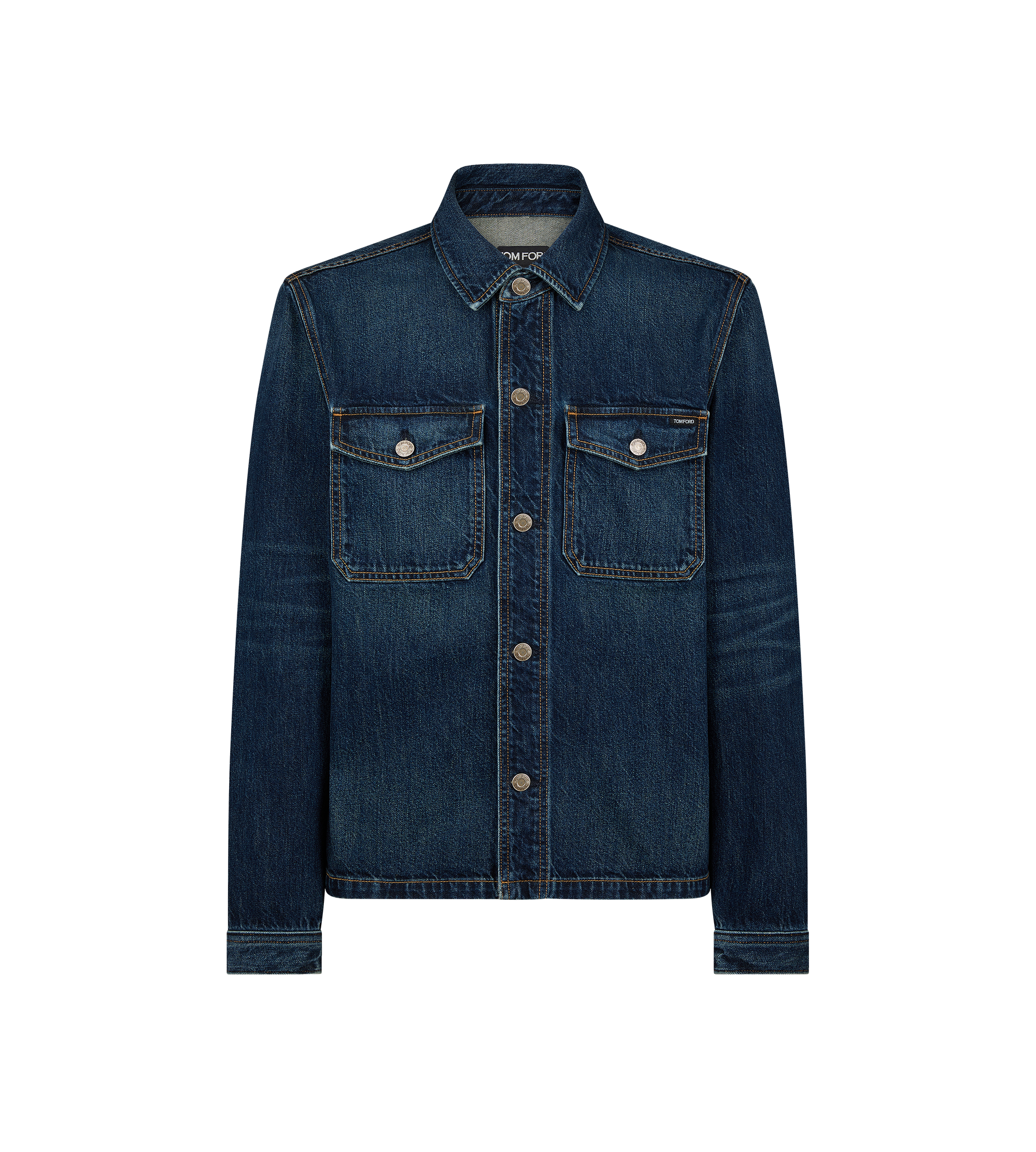 DENIM SHIRT JACKET | Tom Ford Fashion