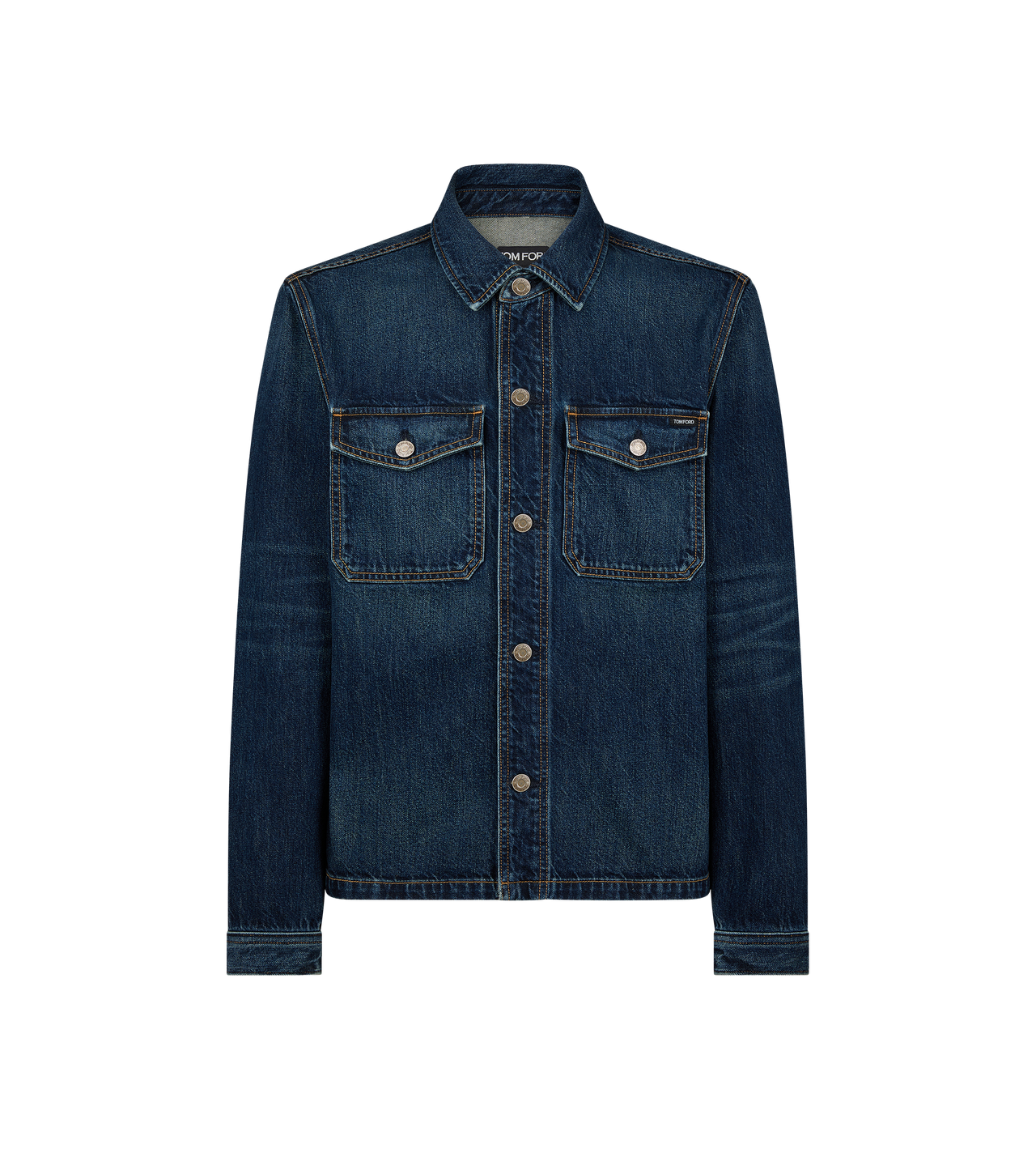 DENIM SHIRT JACKET image number 0